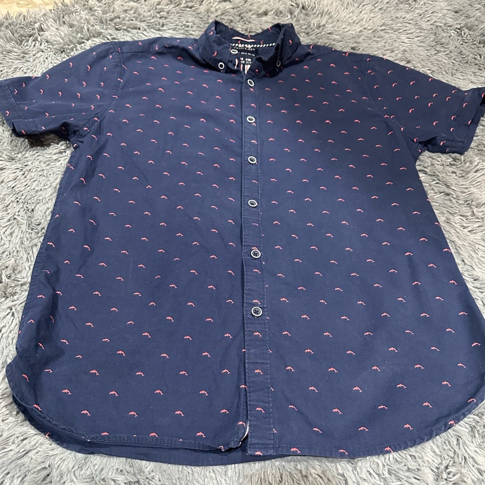 Cactus Man by Ricky Singh men’s size medium slim fit‎ short sleeve shirt